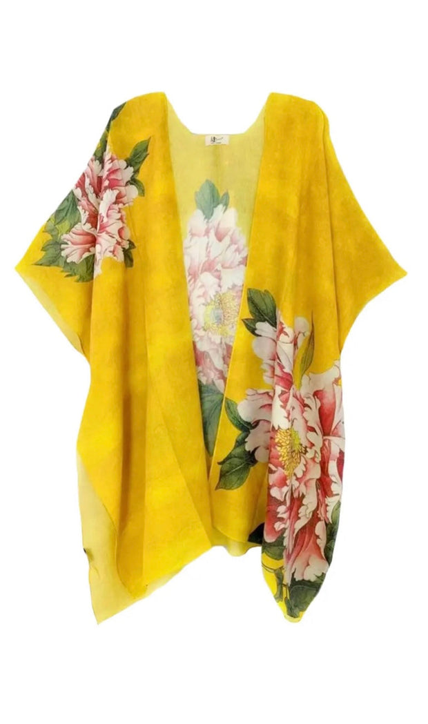 Yellow Pink Kimono