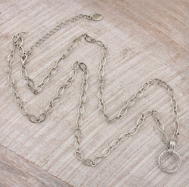 30 Inch Silver Chain with 2 Inch Extension