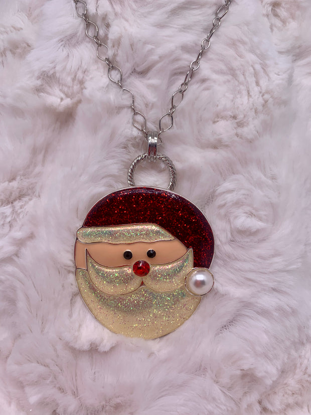 Ho Ho Ho Santa Pin/Pendant