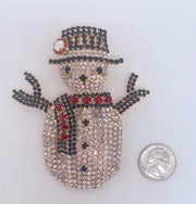 Statement Piece Snowman Pin