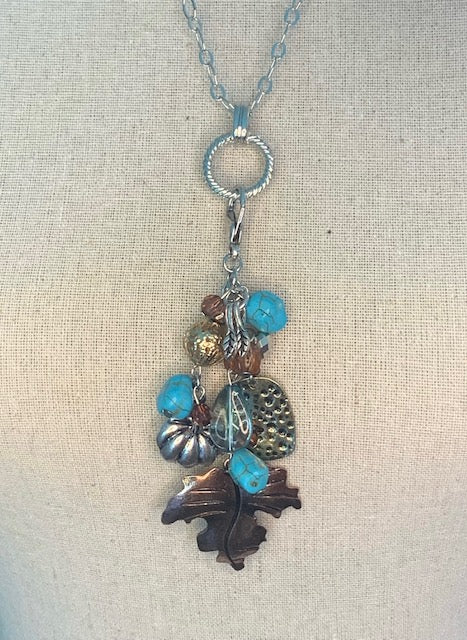 Fall Leaves Charm