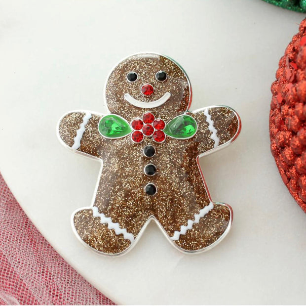 Gingerbread Man Pin/Pendant