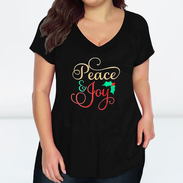 Peace & Joy - Signature Holiday Tee