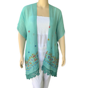 Sea Foam Summer Kimono