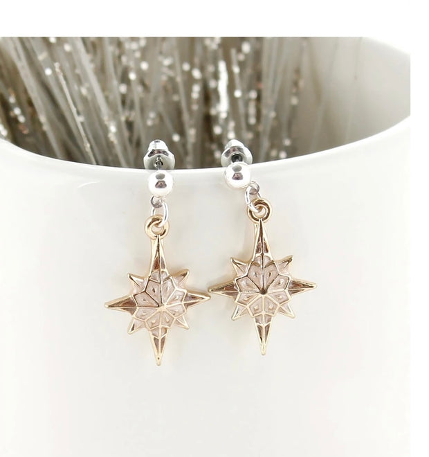 Nativity Star Earrings