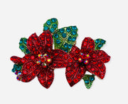 The Prettiest Poinsettia Pin