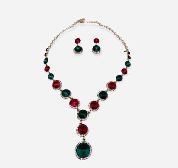 Holiday Elegance Earring and Necklace Set