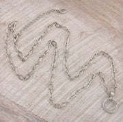 30 Inch Silver Chain with 2 Inch Extension